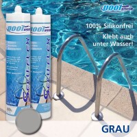 SECU-FLEX Unterwasserkleber grau 290ml von poolSYSTEM