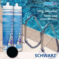 SECU-FLEX Unterwasserkleber schwarz 290ml von poolSYSTEM