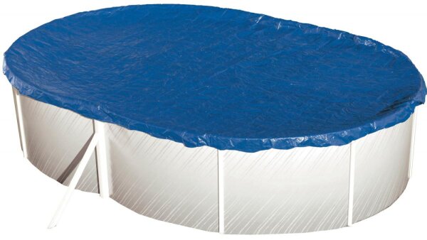 Sommerabdeckplane für Ovalbecken 550 x 360 cm
