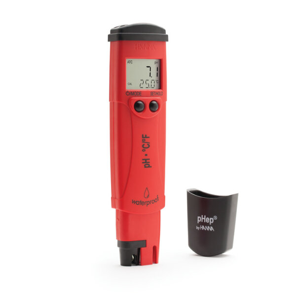 Hanna HI98127 pH -Tester pHep® f. pH m. autom. pH/°C, wasserdicht