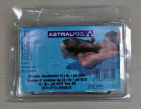 Astralpool Brom/Chlor und pH Test-kit flüssig inkl Schauglas