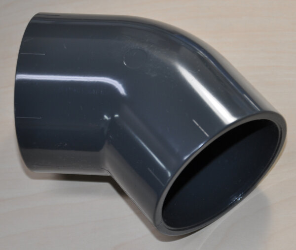 45° Winkel PVC Klebefitting d 50mm